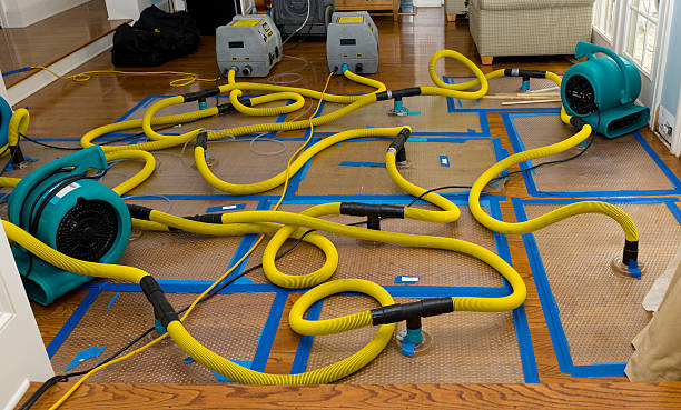 Professional Water Extraction technician working in Ontario, WI